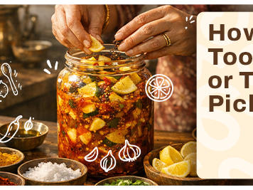 How to Fix Too Salty or Too Oily Pickle