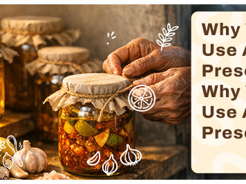 Why We Don’t Use Artificial Preservatives