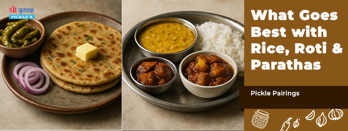 Pickle Pairings: What Goes Best with Rice, Roti & Parathas