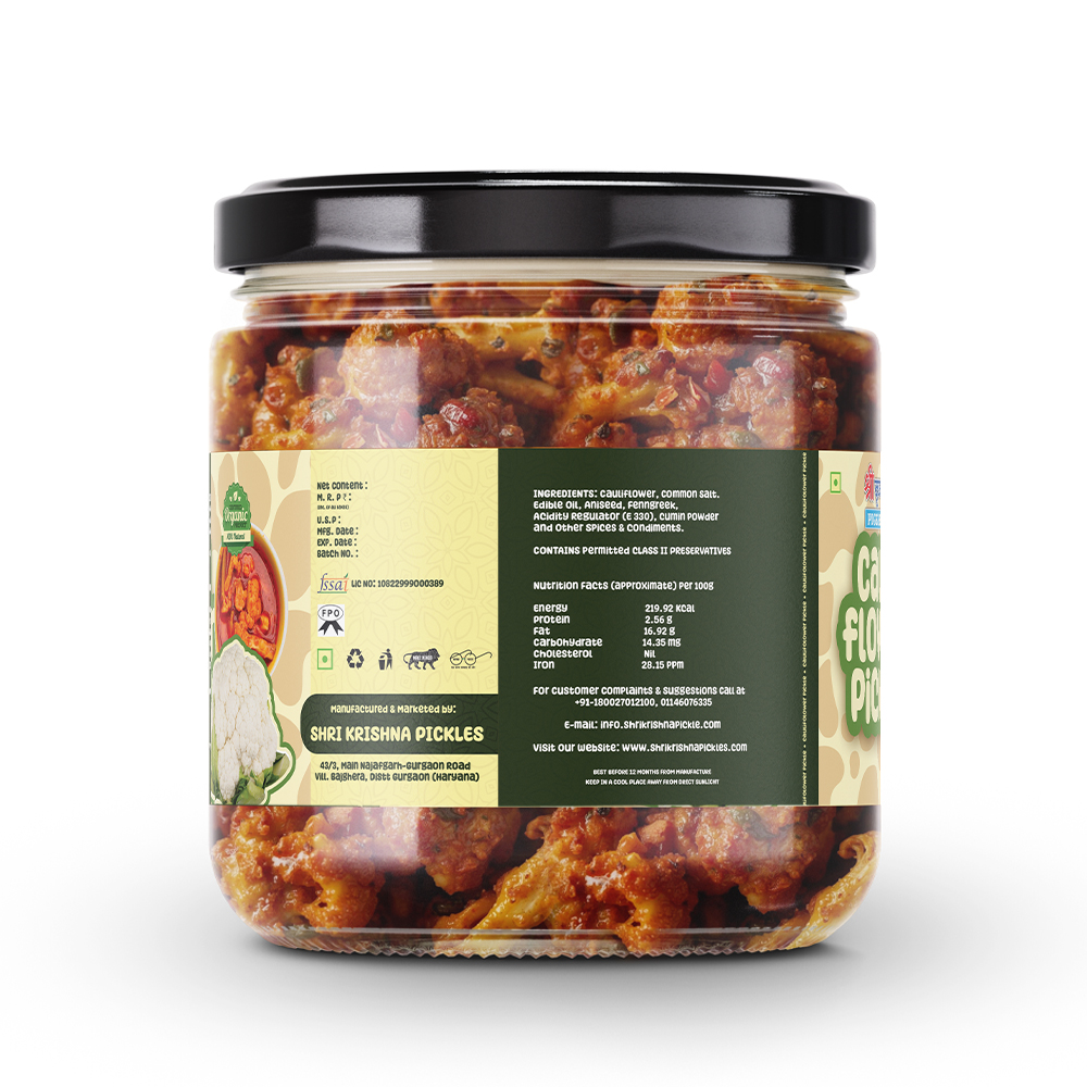 Cauliflower Pickle | Gobhi Ka Achar