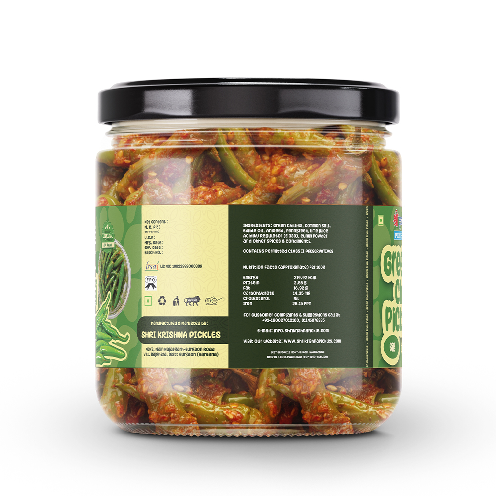 Green Chilli Pickle (Small N Spicy) | Hari Mirch Ka Achar (Chhoti Aur Teekhi)